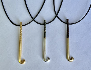 Anhänger Hockeyschläger Bronze