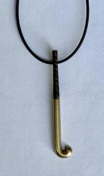 Anhänger Hockeyschläger Bronze